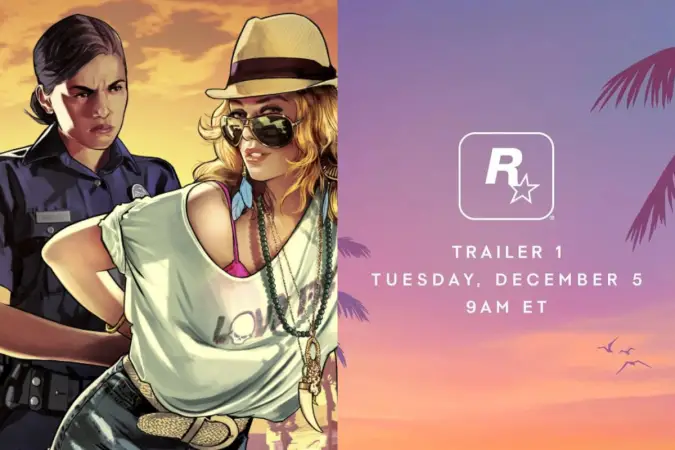 Rockstar divulga data de estreia do primeiro trailer de GTA 6