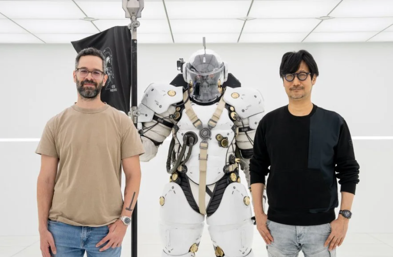 Hideo Kojima recebe Neil Druckmann em seu estúdio