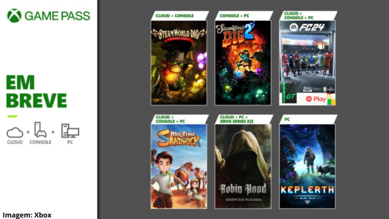 Xbox Game Pass em junho de 2024