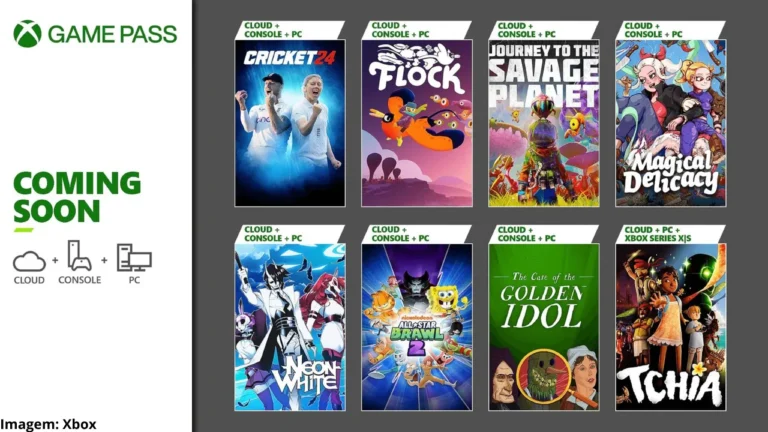 Xbox Game Pass Julho de 2024