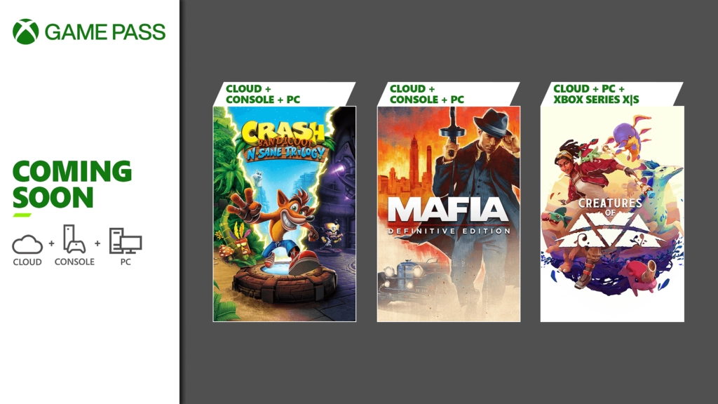Xbox Game Pass em Agosto