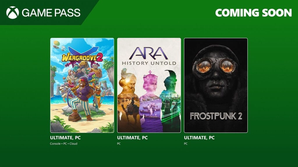 novos jogos no Game Pass