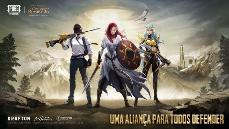 PUBG Mobile e Guerra dos Rohirrim