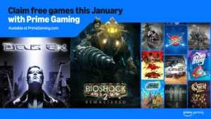Prime Gaming em Janeiro